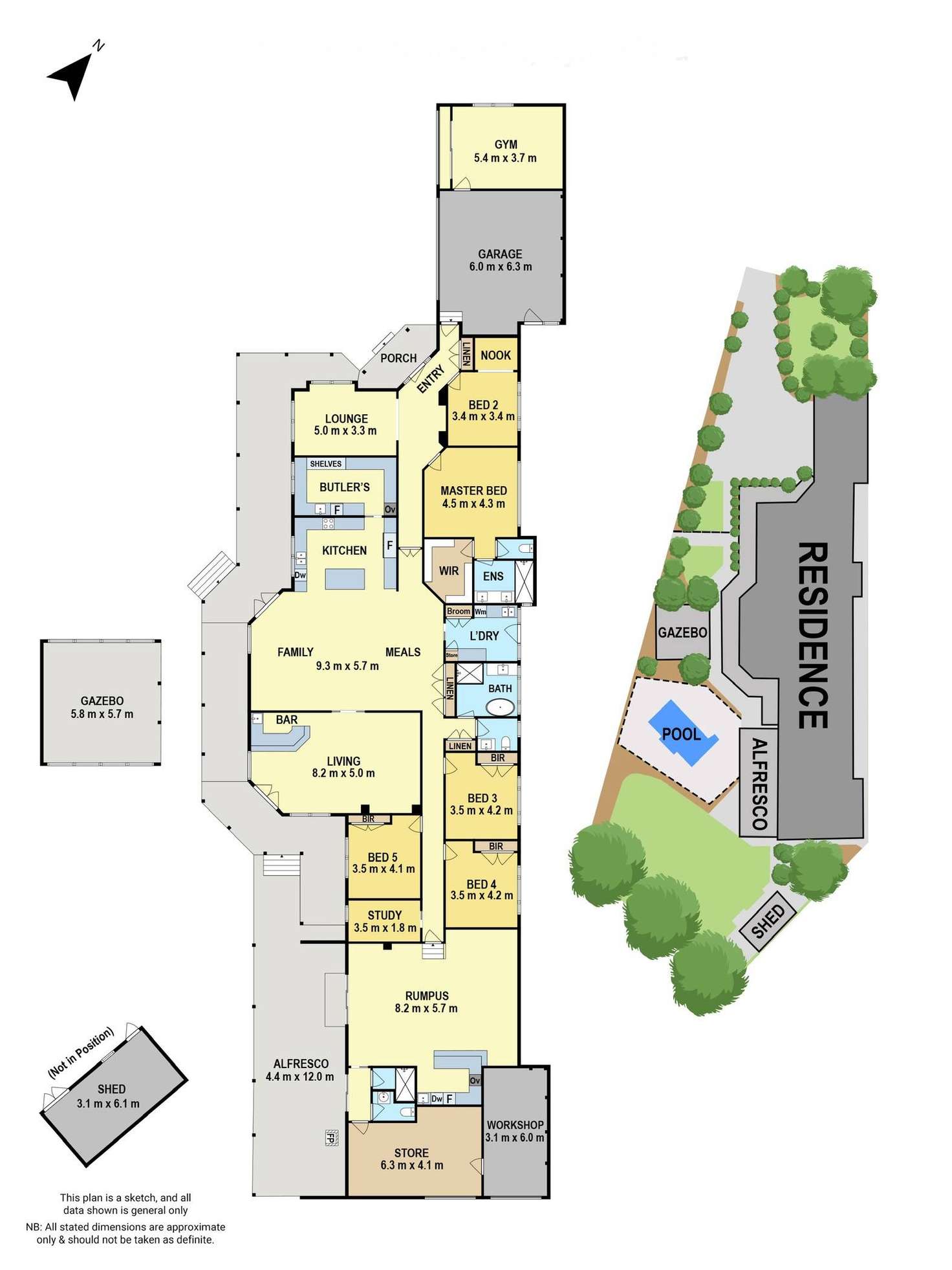 Floorplan of Homely house listing, 11 Middleham Close, Lysterfield VIC 3156