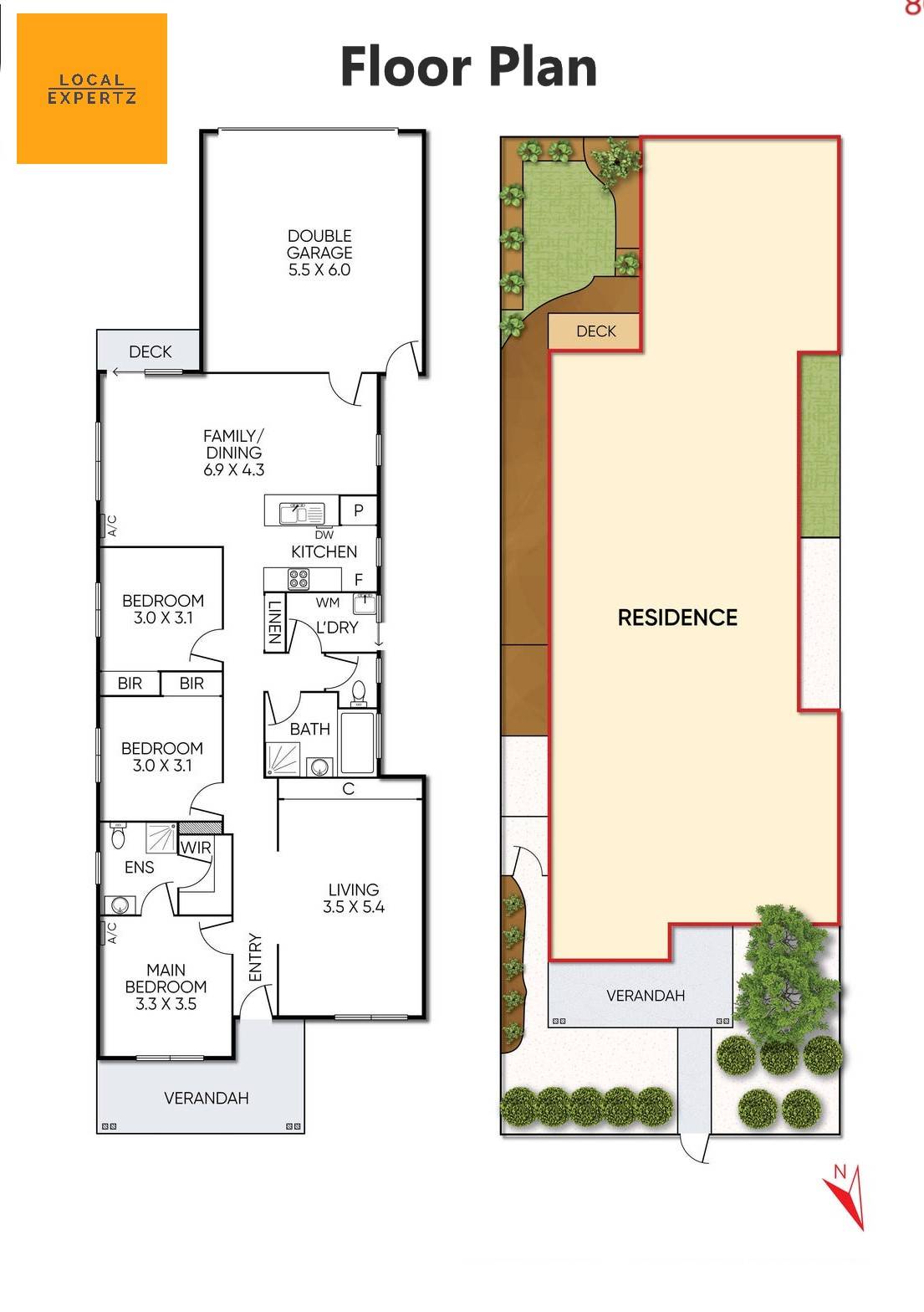 Floorplan of Homely house listing, 800 Eynesbury Road, Eynesbury VIC 3338