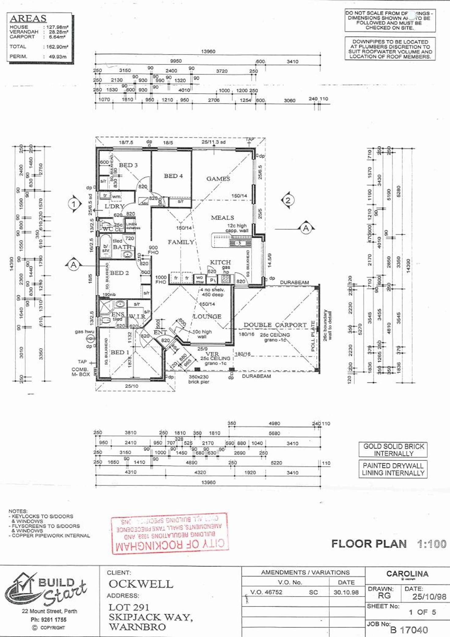 Floorplan of Homely house listing, 9 Skipjack Way, Warnbro WA 6169
