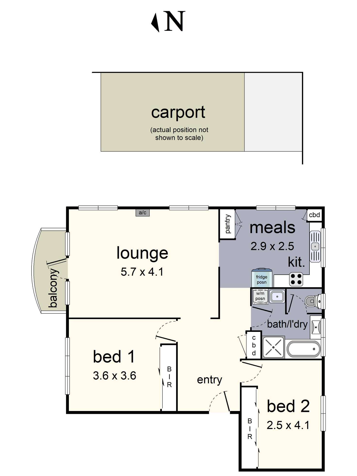 Floorplan of Homely unit listing, 4/52 Barton Street, Surrey Hills VIC 3127