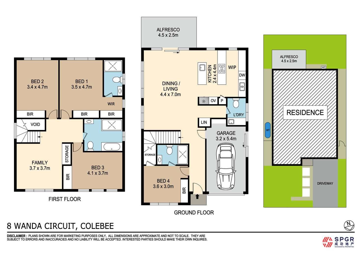 Floorplan of Homely house listing, 8 Wanda Circuit, Colebee NSW 2761