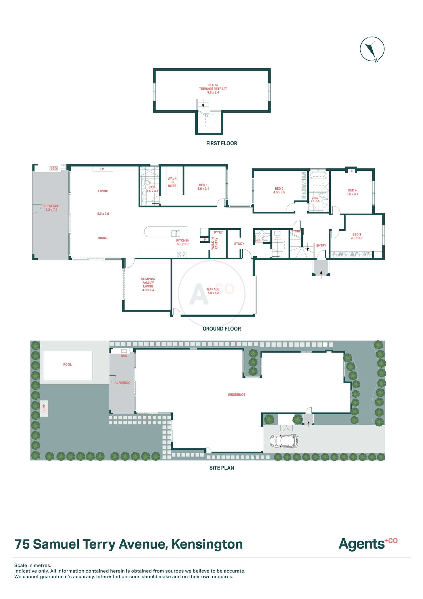 Floorplan of Homely house listing, 75 Samuel Terry Avenue, Kensington NSW 2033