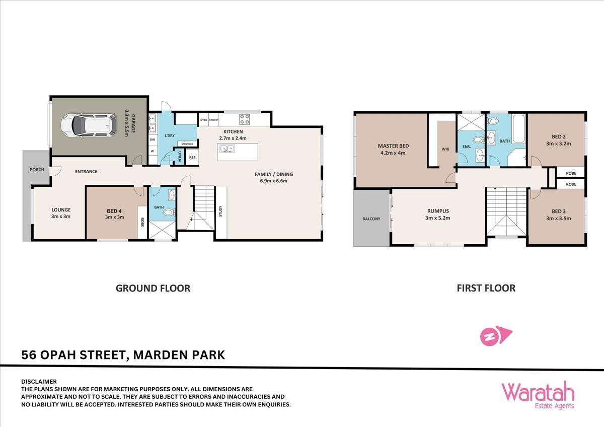 Floorplan of Homely house listing, 56 Opah Street, Marsden Park NSW 2765