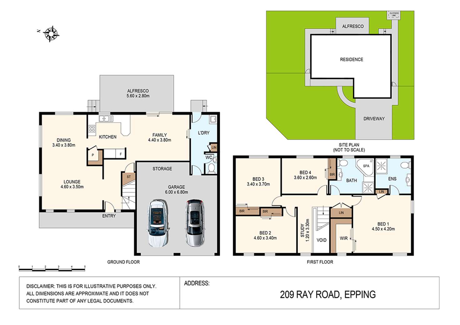Floorplan of Homely house listing, 209 Ray Road, Epping NSW 2121