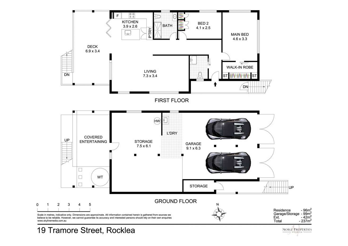 Floorplan of Homely house listing, 19 Tramore Street, Rocklea QLD 4106