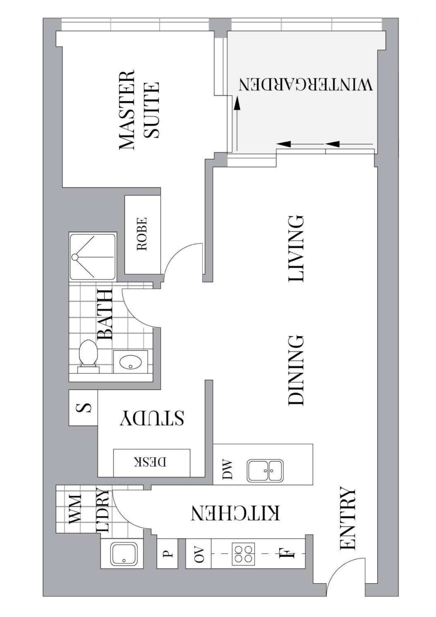 Floorplan of Homely apartment listing, Level 12/88 Barangaroo Avenue, Barangaroo NSW 2000