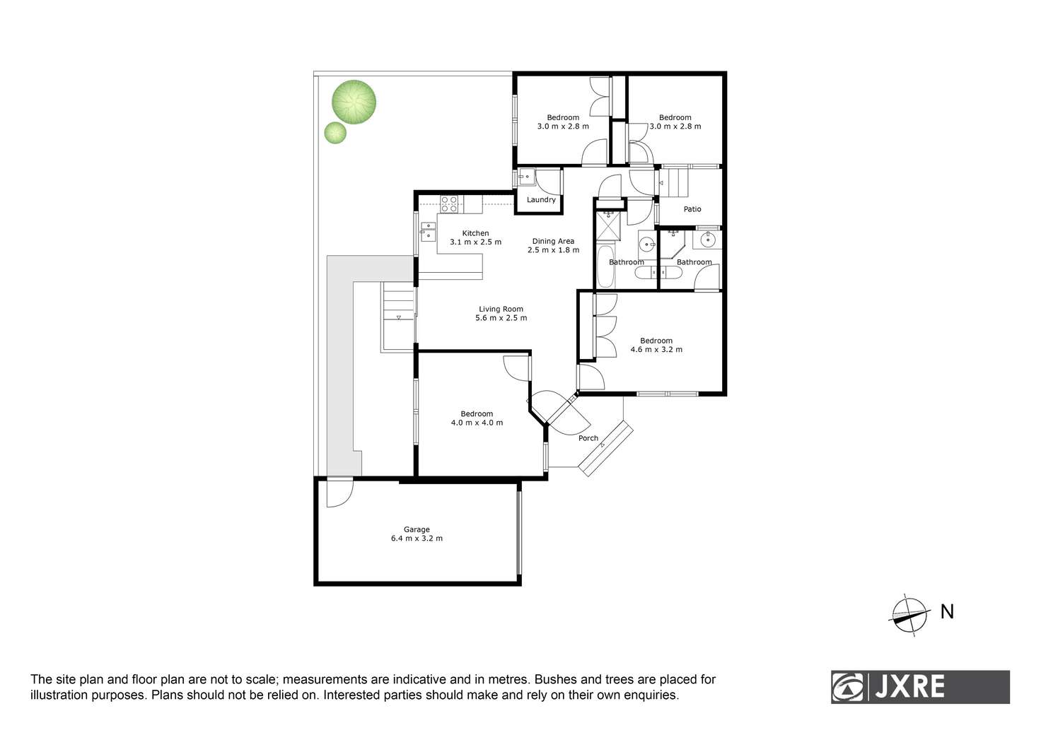Floorplan of Homely unit listing, 3/22 Dennis Street, Clayton VIC 3168