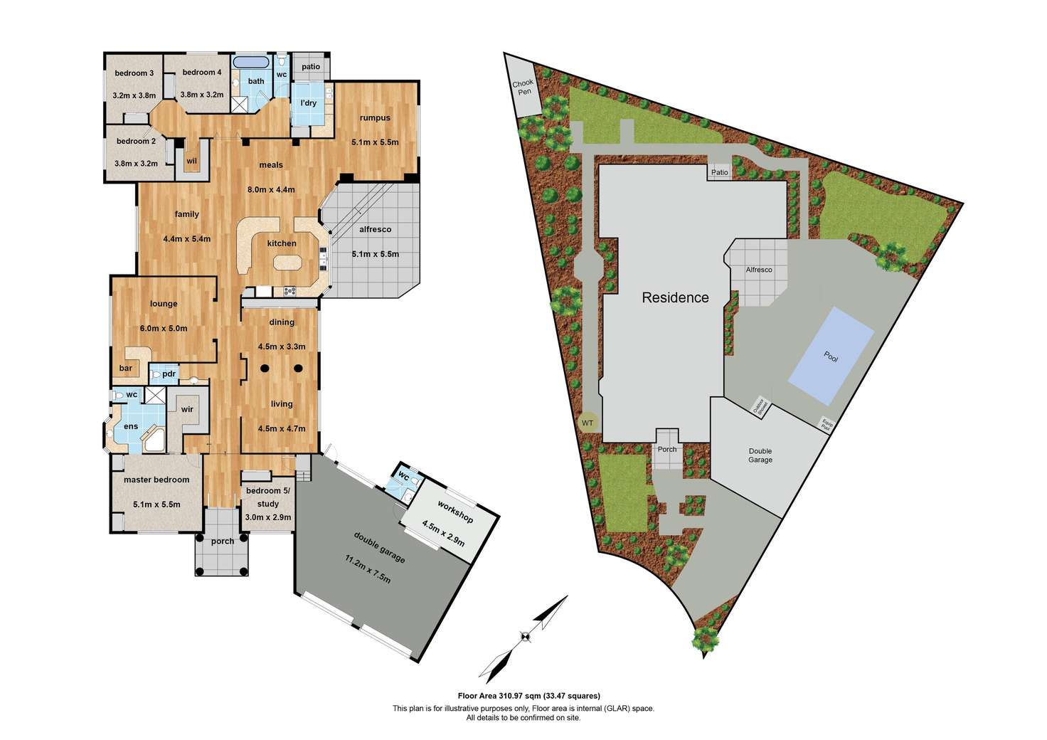 Floorplan of Homely house listing, 9 Hambleton Court, Lysterfield VIC 3156