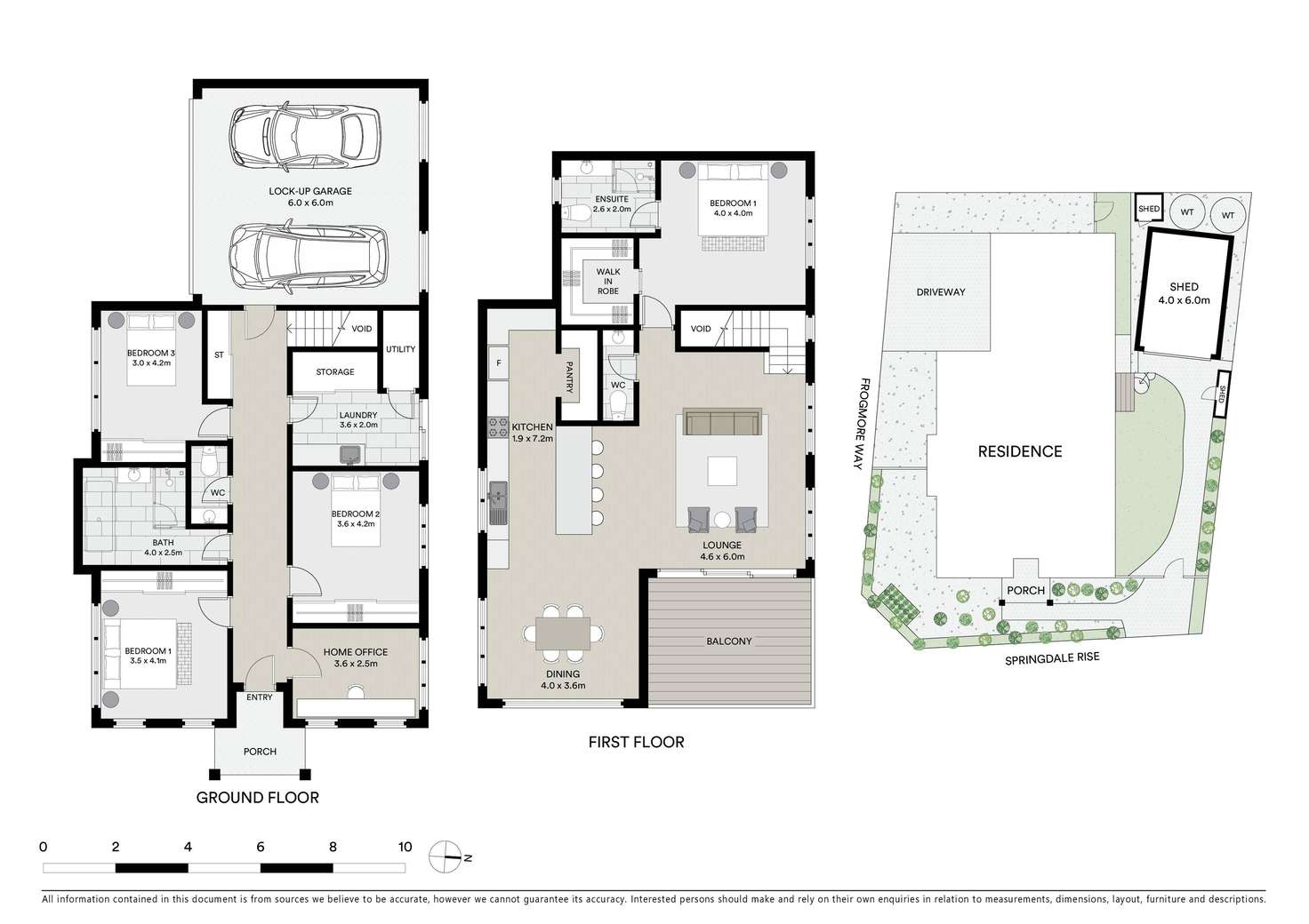 Floorplan of Homely house listing, 23 Springdale Rise, Highton VIC 3216