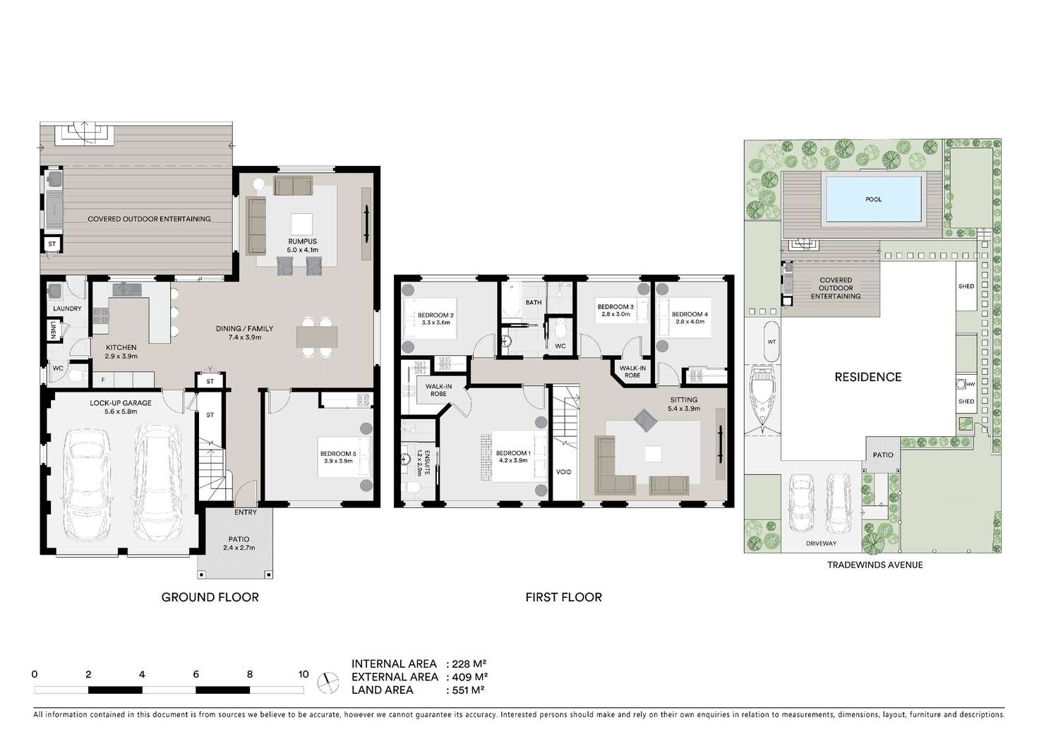 Floorplan of Homely house listing, 47 Tradewinds Avenue, Summerland Point NSW 2259