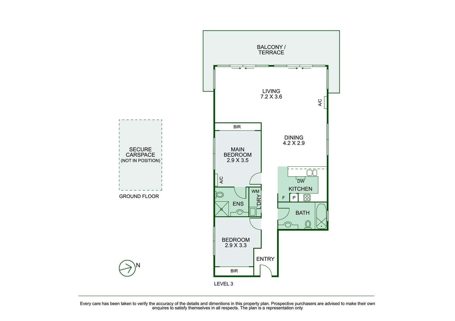 Floorplan of Homely apartment listing, 11/109 Westbury Street, St Kilda East VIC 3183