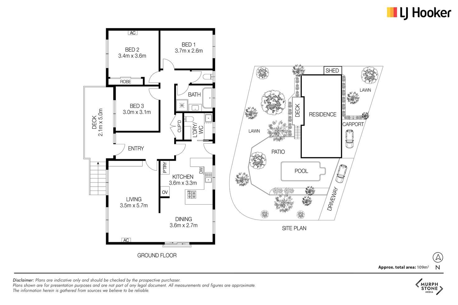 Floorplan of Homely house listing, 6 Laura Place, Karabar NSW 2620