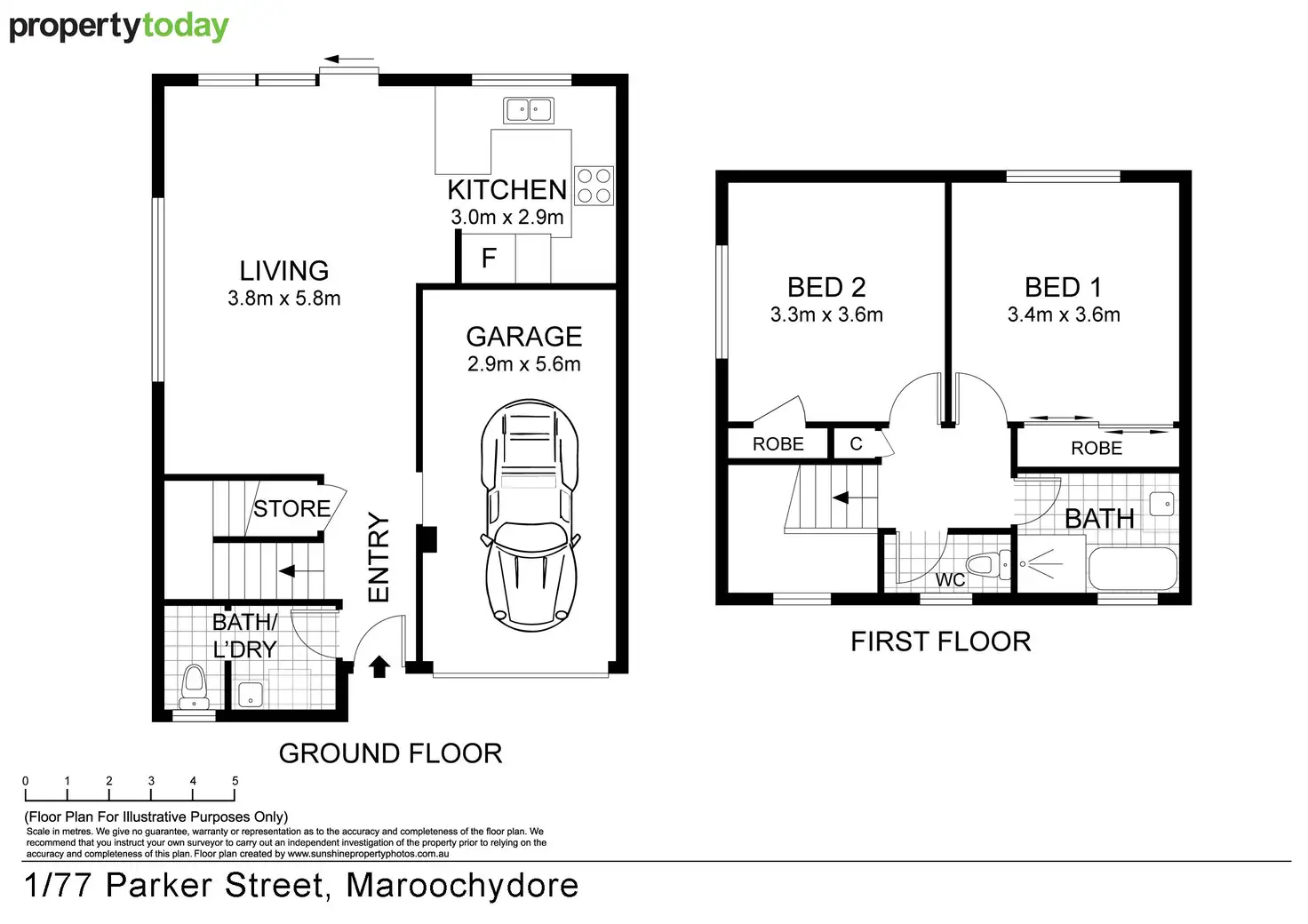1/77 Parker Street, Maroochydore QLD 4558 Townhouse For Sale Homely