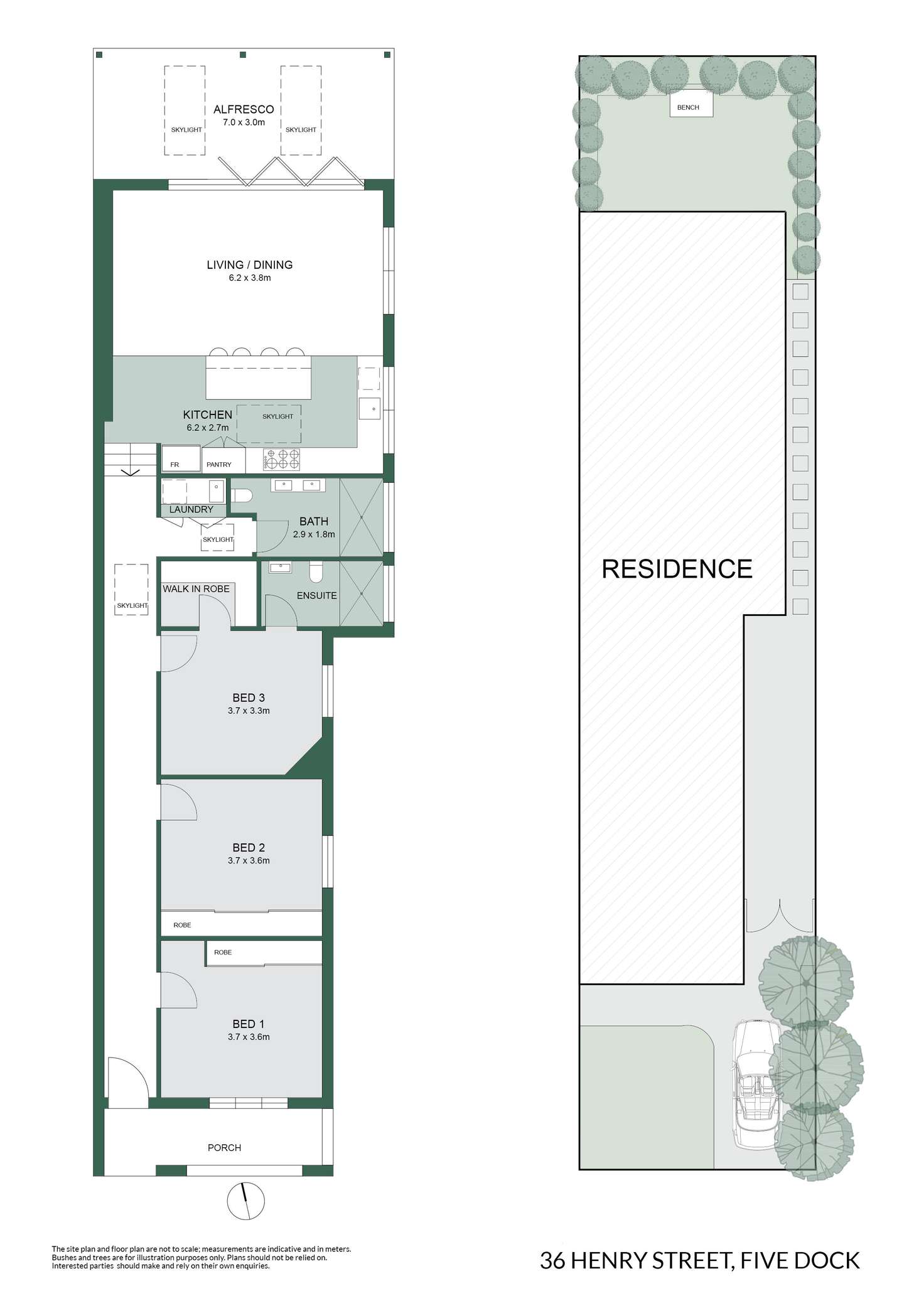 Floorplan of Homely house listing, 36 Henry Street, Five Dock NSW 2046