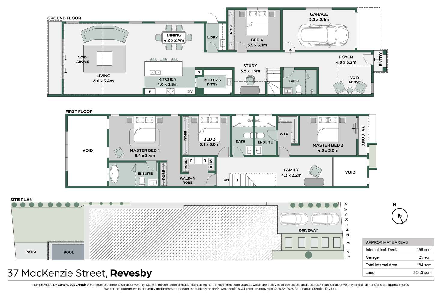 Floorplan of Homely semiDetached listing, 37 Mackenzie Street, Revesby NSW 2212
