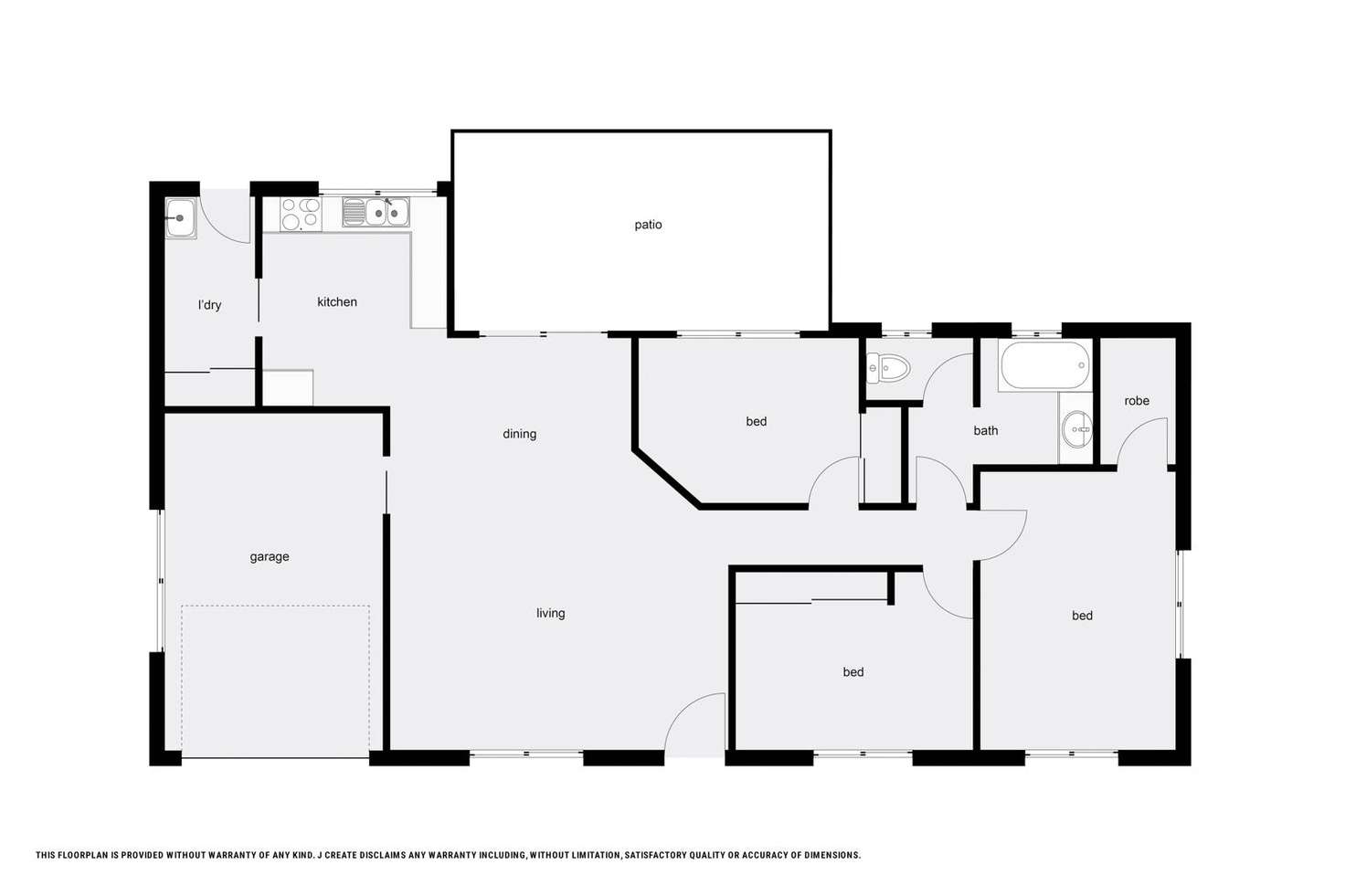 Floorplan of Homely house listing, 7 Silky Oak Court, Mooroobool QLD 4870