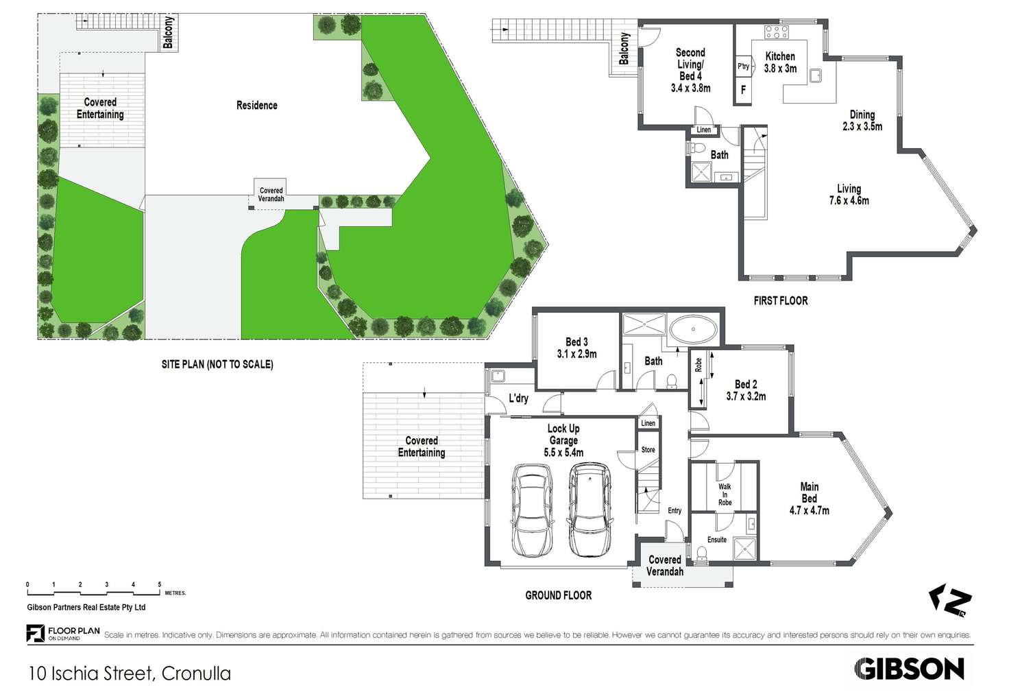 Floorplan of Homely house listing, 10 Ischia Street, Cronulla NSW 2230