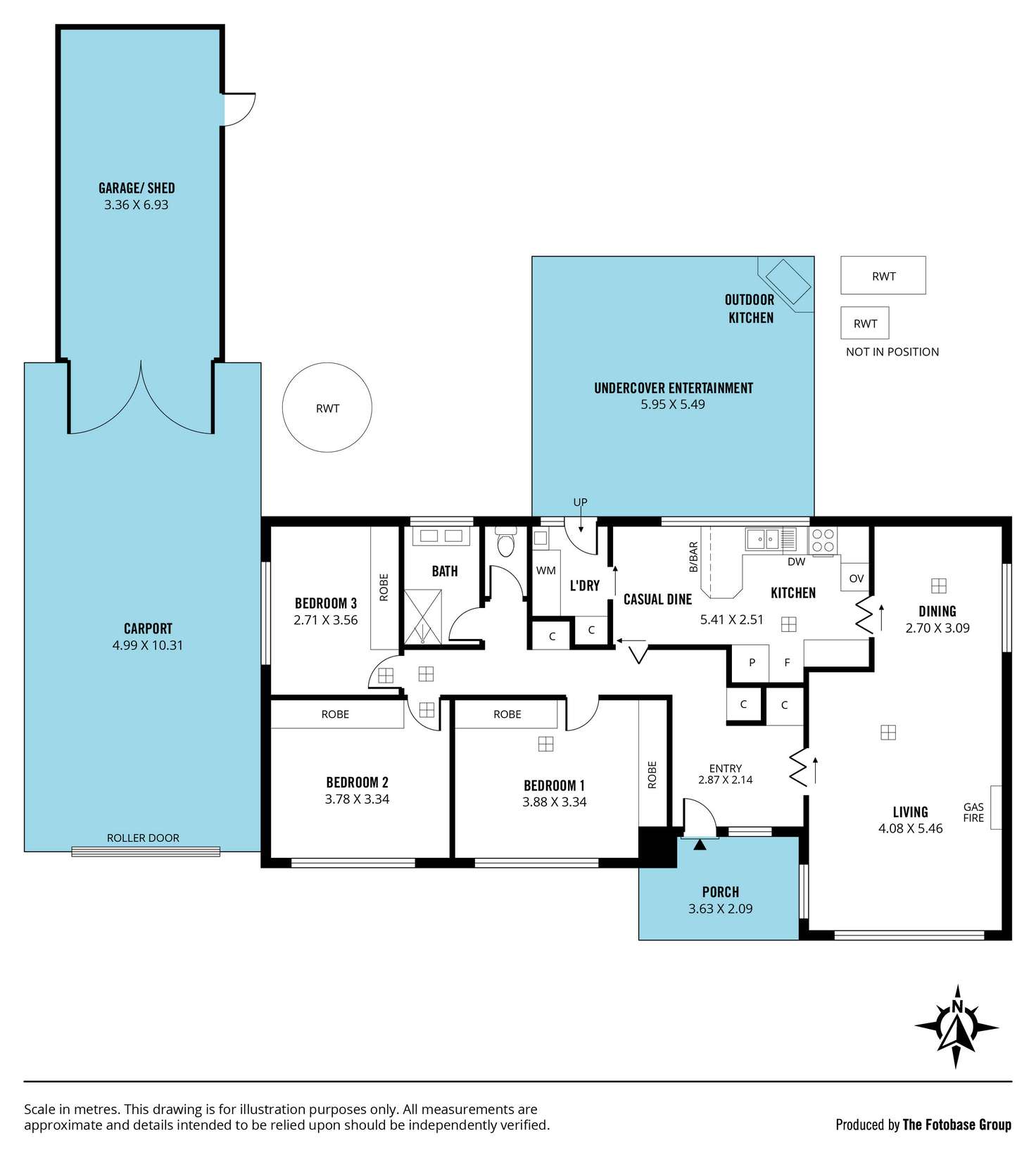 Floorplan of Homely house listing, 7 Radford Street, Happy Valley SA 5159