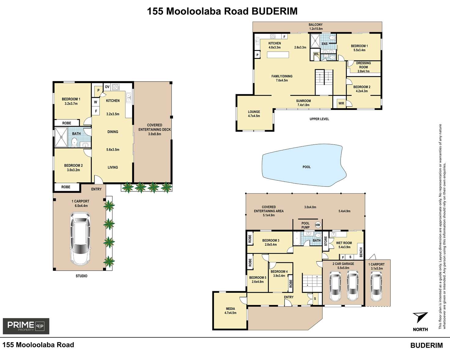 Floorplan of Homely house listing, 155 Mooloolaba Road, Buderim QLD 4556