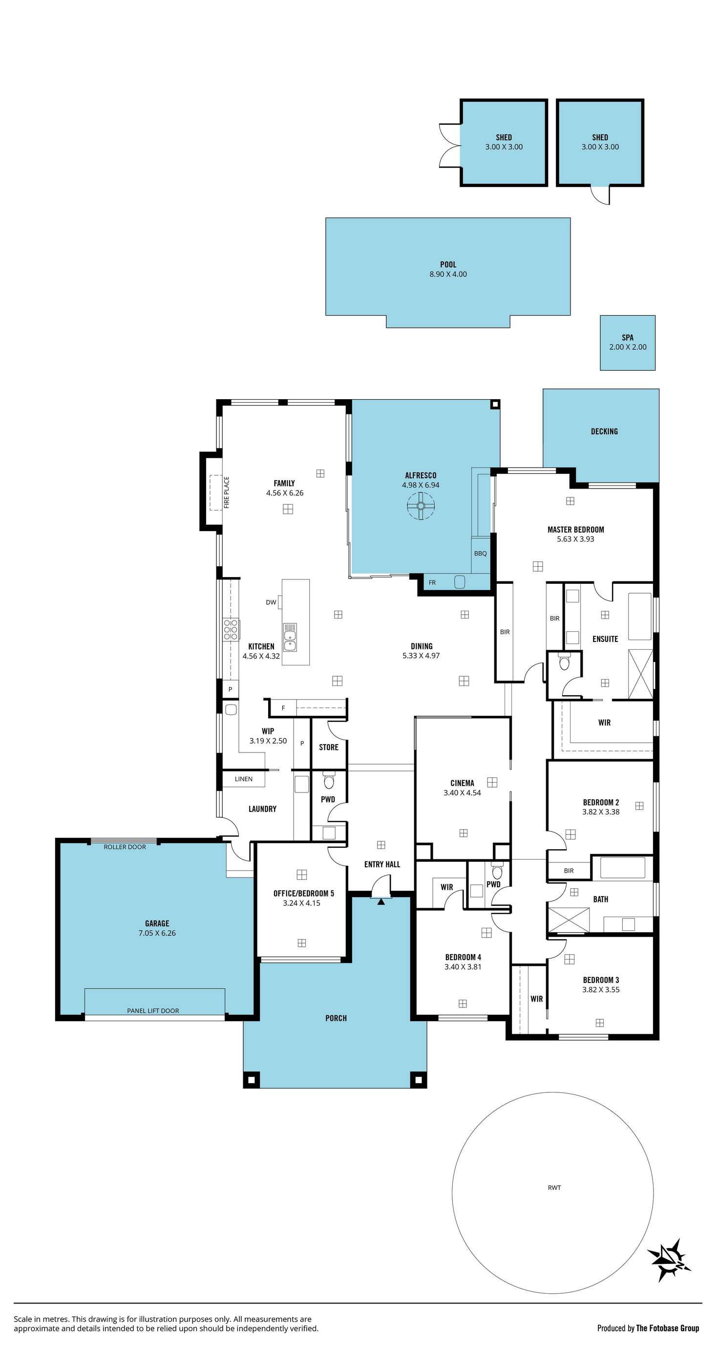 Floorplan of Homely house listing, 28 Myrtle Road, Hawthorndene SA 5051