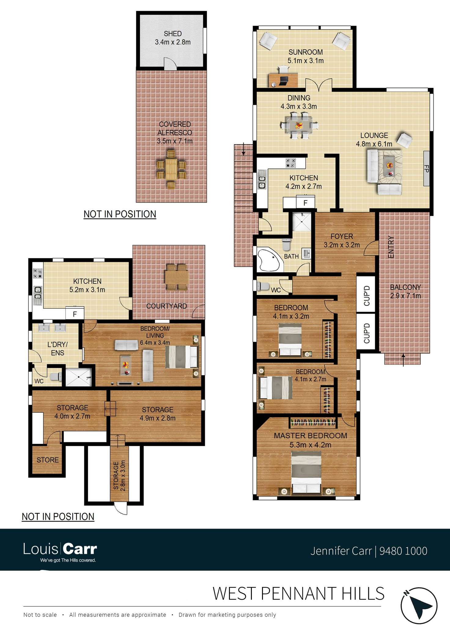 Floorplan of Homely house listing, 60b Cardinal Avenue, Beecroft NSW 2119