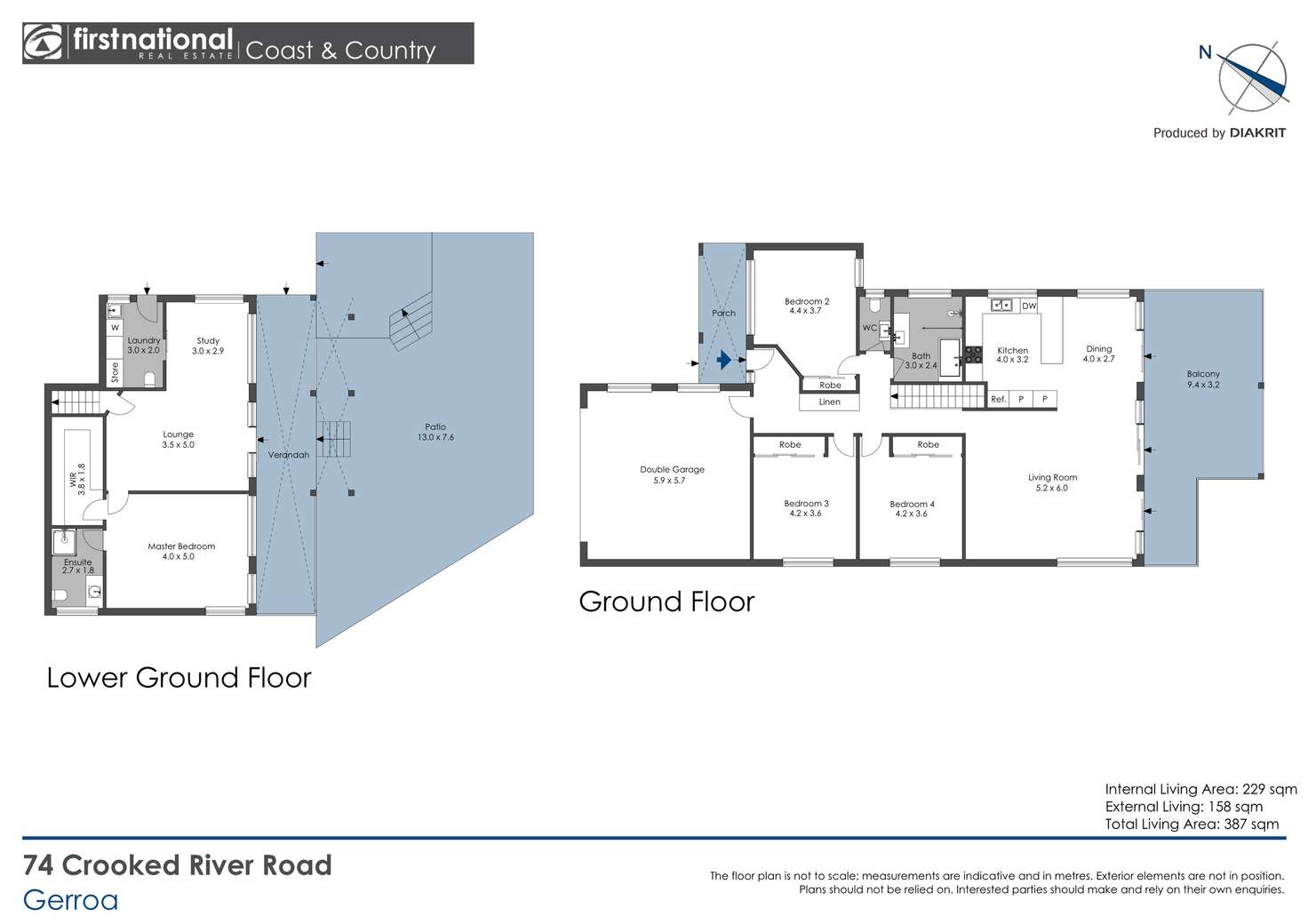 Floorplan of Homely house listing, 74 Crooked River Road, Gerroa NSW 2534