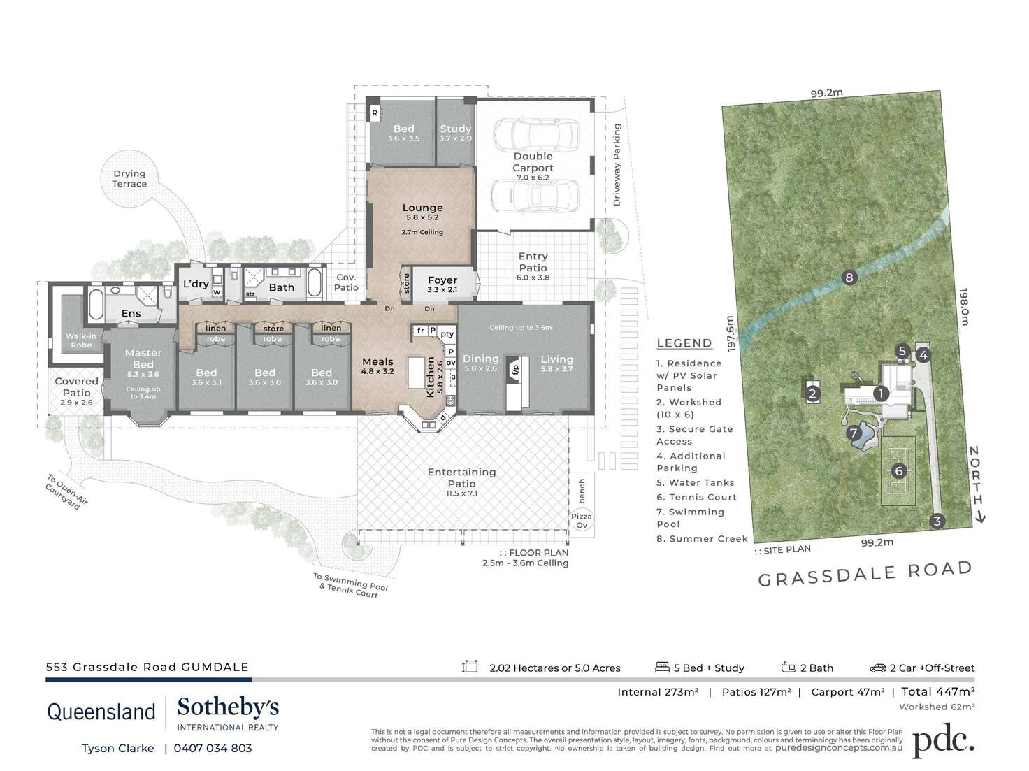 Floorplan of Homely house listing, 553 Grassdale Road, Gumdale QLD 4154