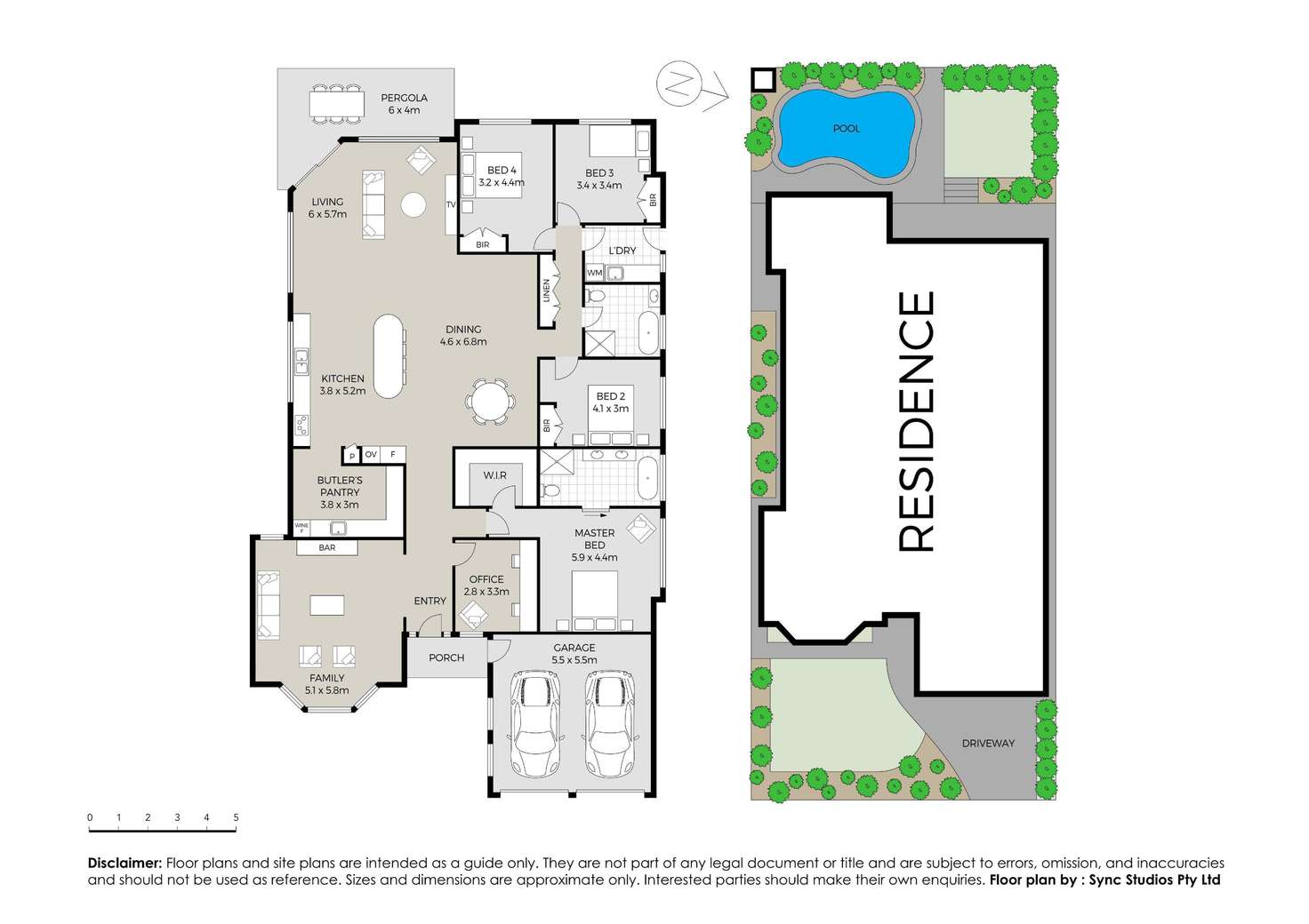 Floorplan of Homely house listing, 10 Kings Road, Castle Hill NSW 2154