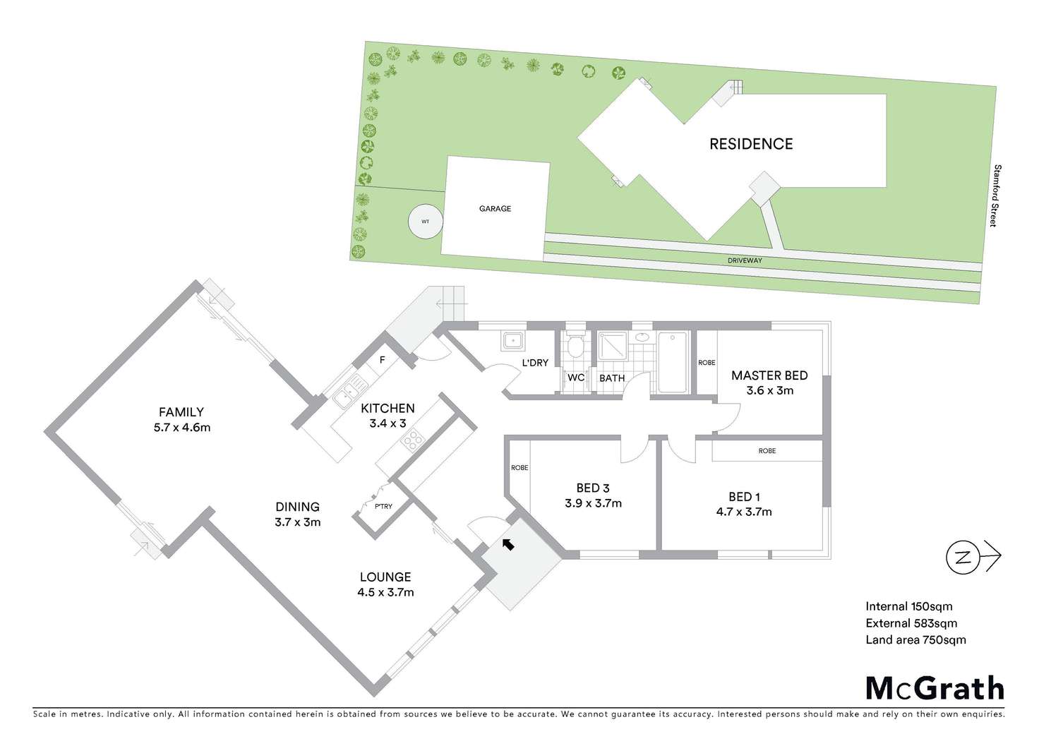 Floorplan of Homely house listing, 29 Stamford Street, Wendouree VIC 3355