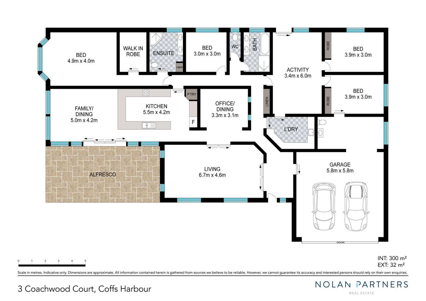 Floorplan of Homely house listing, 3 Coachwood Court, Coffs Harbour NSW 2450