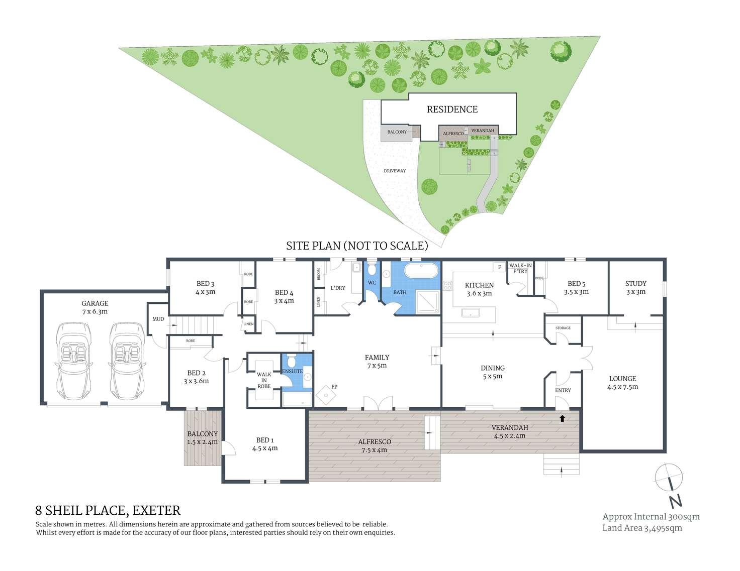 Floorplan of Homely house listing, 8 Sheil Place, Exeter NSW 2579
