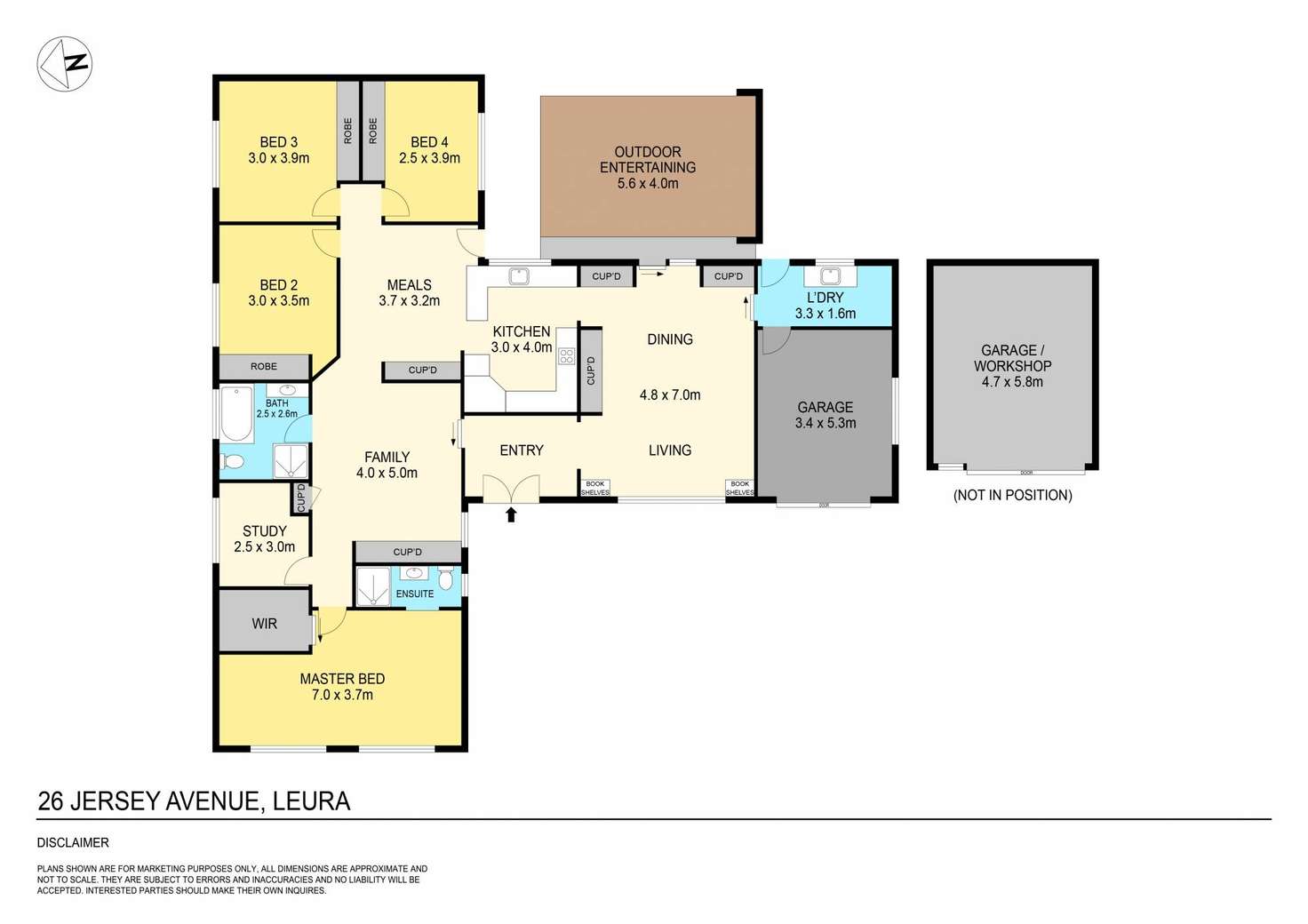 Floorplan of Homely house listing, 26 Jersey Avenue, Leura NSW 2780