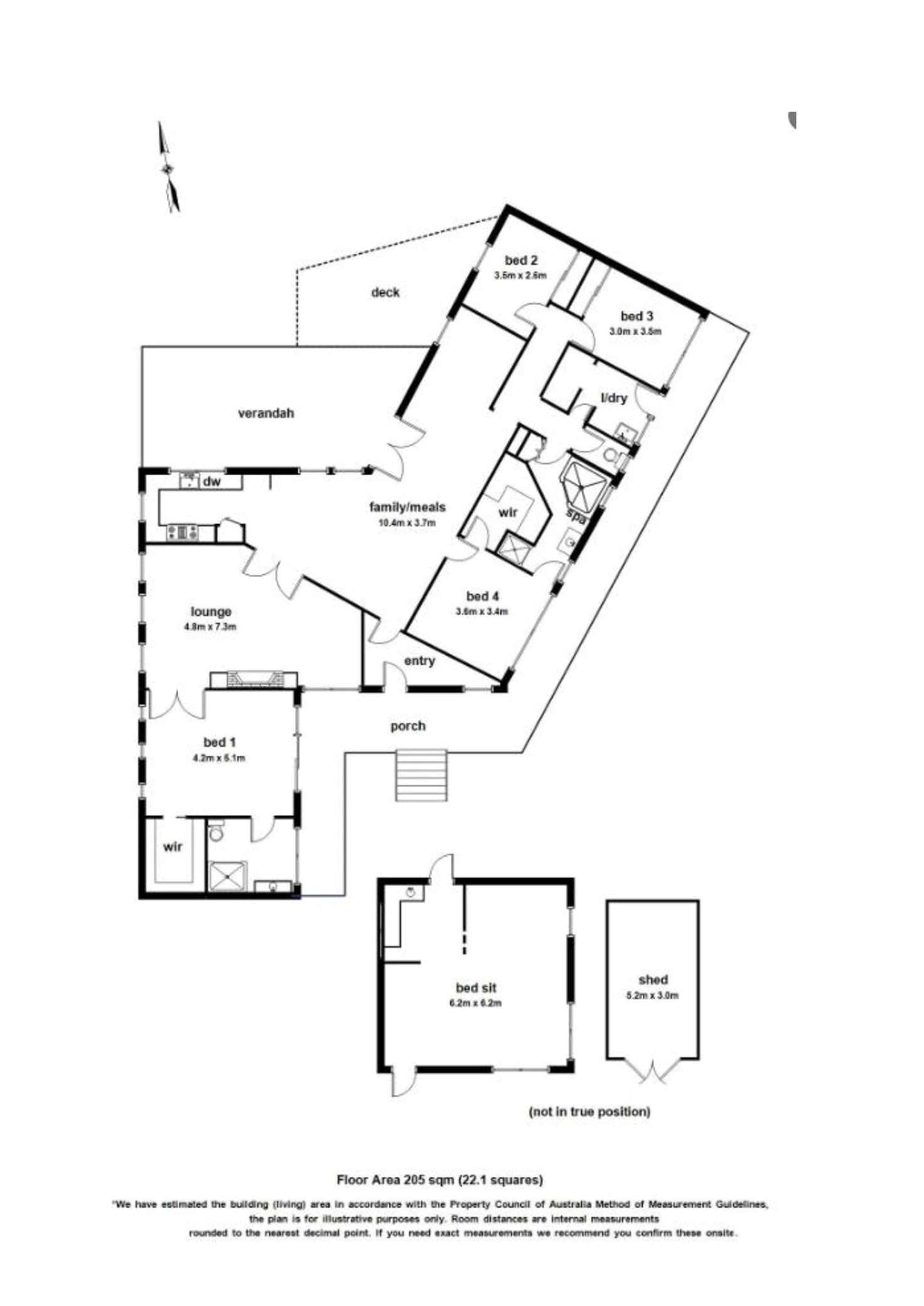 Floorplan of Homely house listing, 5 Vale Road, Belgrave Heights VIC 3160