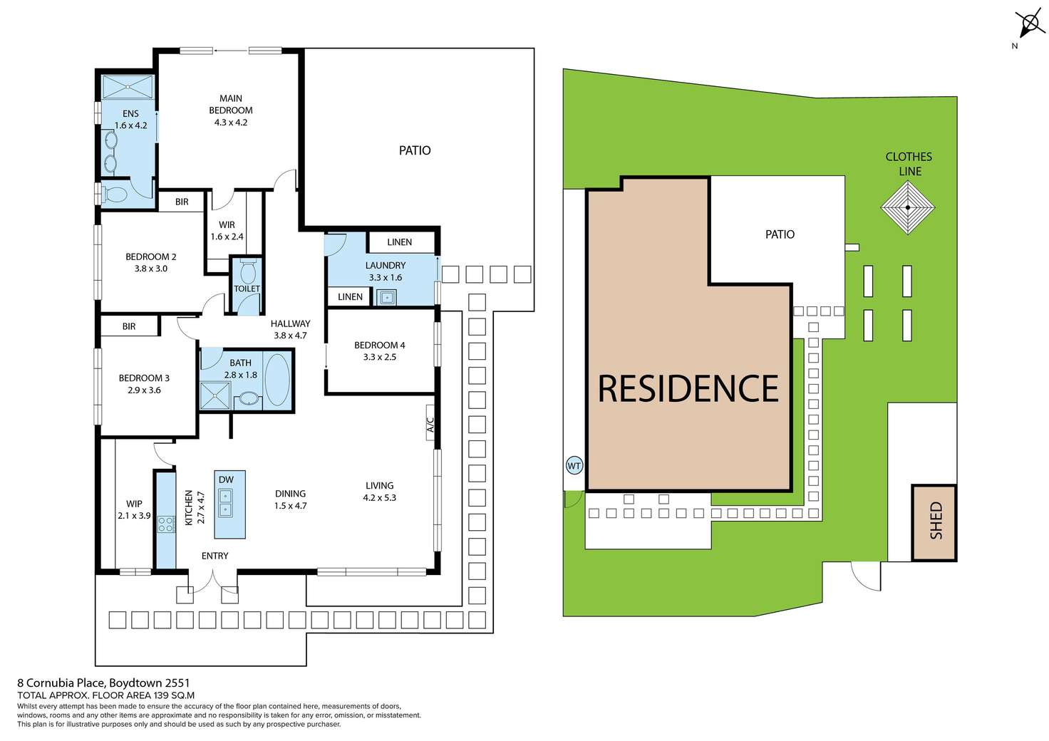 Floorplan of Homely house listing, 8 Cornubia Place, Boydtown NSW 2551