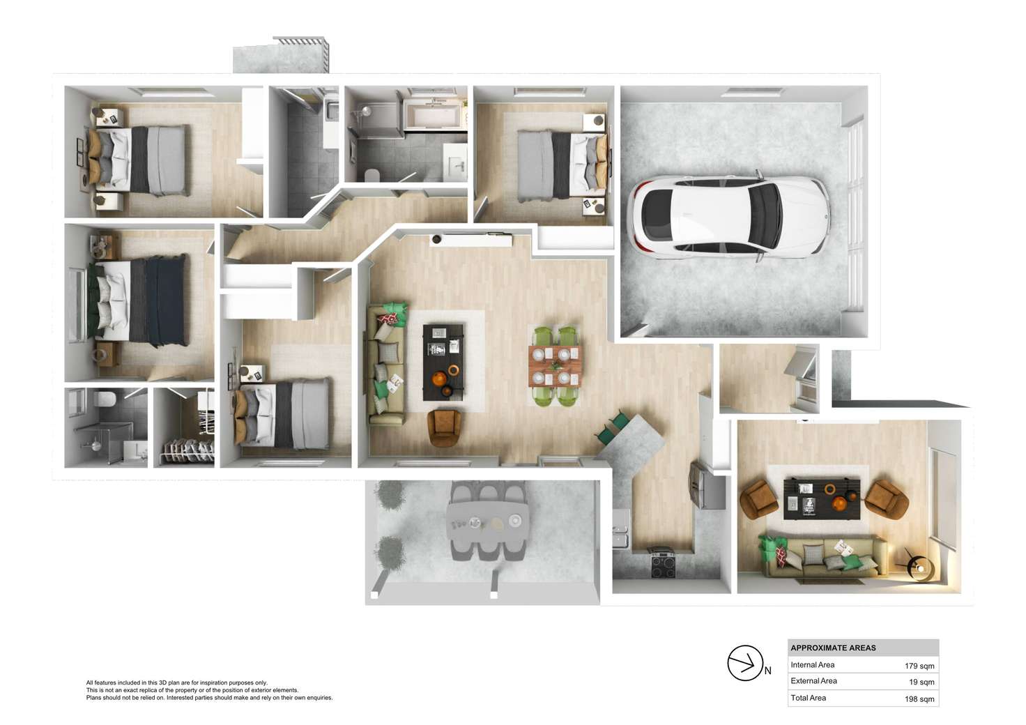 Floorplan of Homely house listing, 33 Northridge Drive, Cameron Park NSW 2285