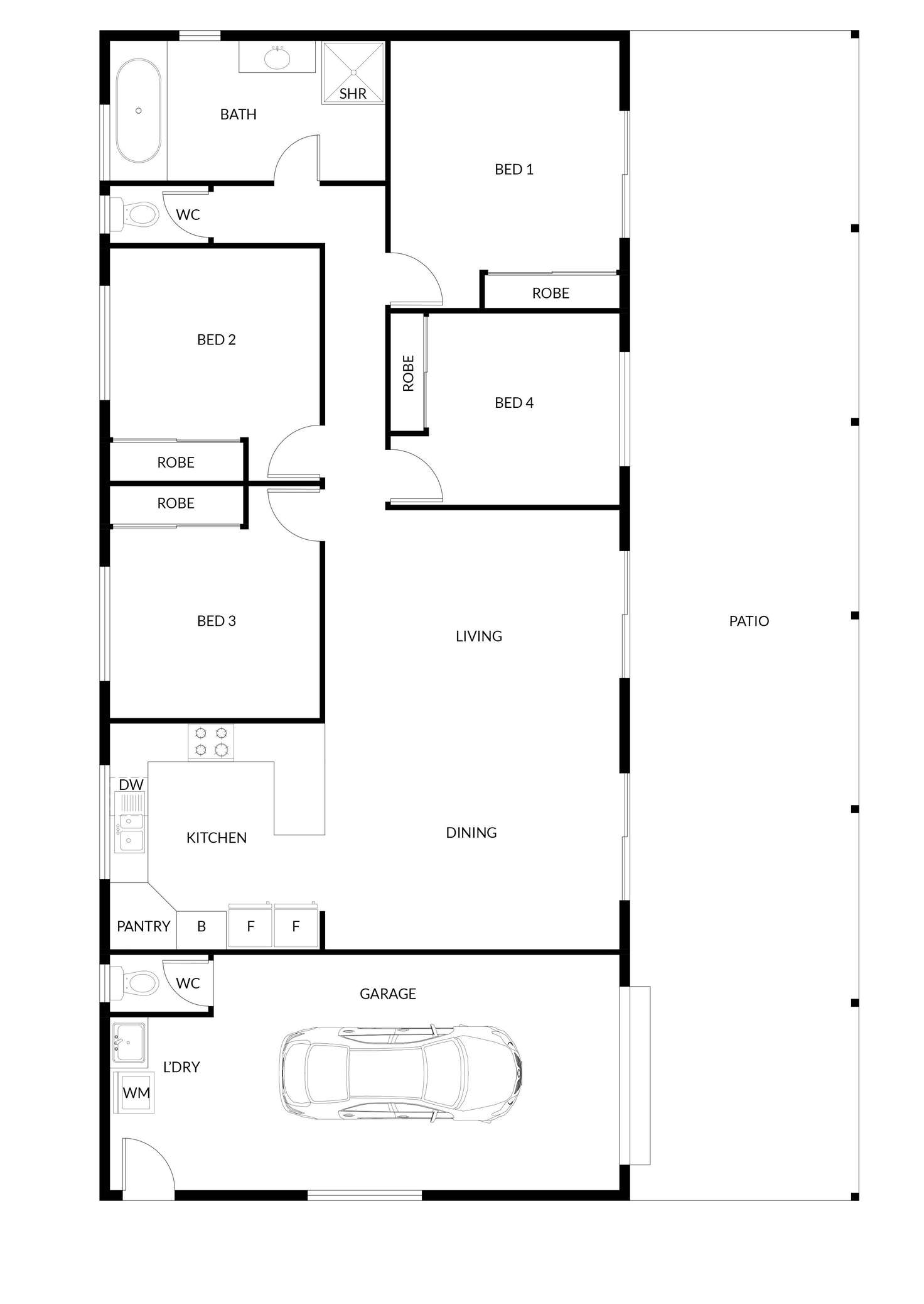 Floorplan of Homely house listing, 138 Rifle Range Road, Mount Marlow QLD 4800