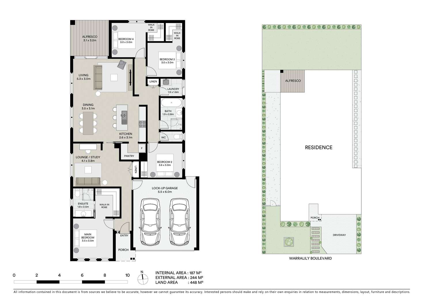 Floorplan of Homely house listing, 202 Warralily Boulevard, Armstrong Creek VIC 3217