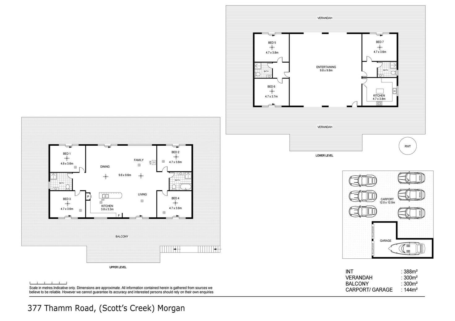 Floorplan of Homely house listing, 377 Thamm Road, Morgan SA 5320