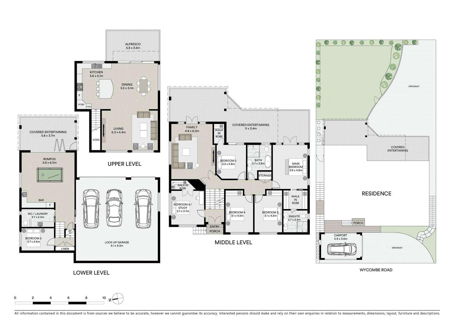 Floorplan of Homely house listing, 10 Wycombe Road, Terrigal NSW 2260