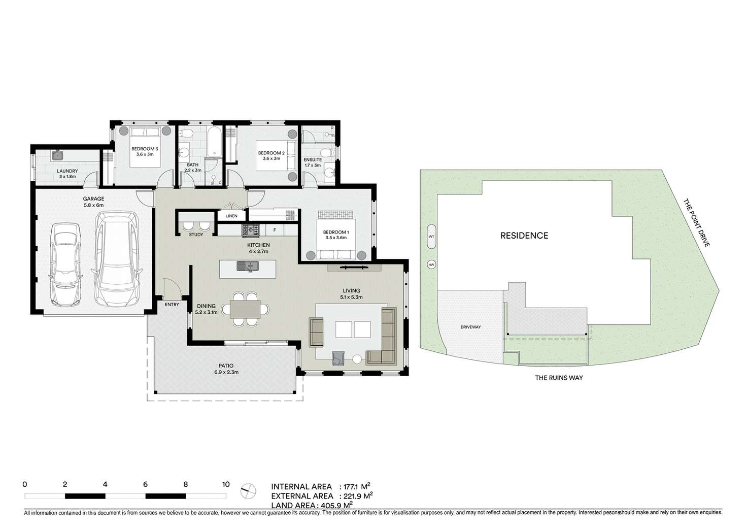 Floorplan of Homely house listing, 233 The Ruins Way, Port Macquarie NSW 2444