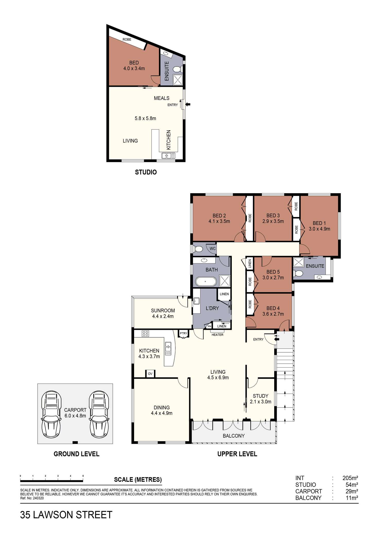 Floorplan of Homely house listing, 35 Lawson Street, Spring Gully VIC 3550