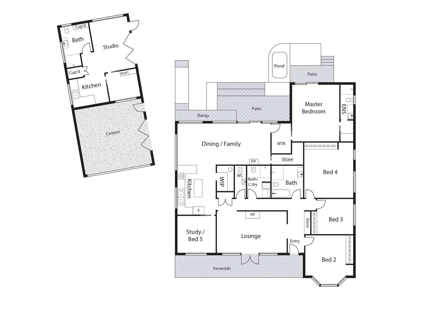 Floorplan of Homely house listing, 33 Threlfall Street, Chifley ACT 2606