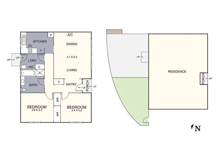 Floorplan of Homely unit listing, 1/102-108 Croydon Road, Croydon VIC 3136