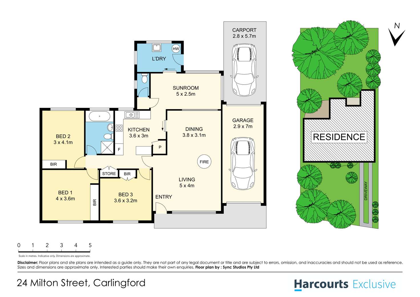 Floorplan of Homely house listing, 24 Milton Street, Carlingford NSW 2118