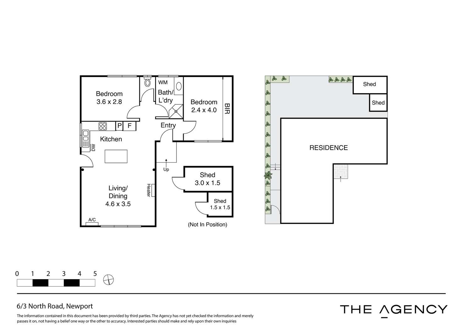 Floorplan of Homely villa listing, 6/3 North Road, Newport VIC 3015