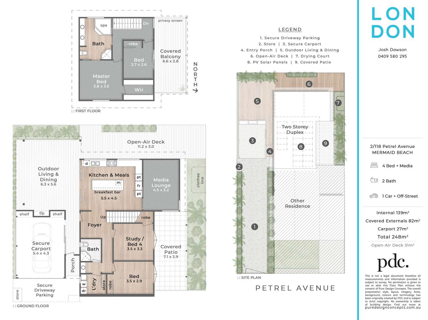 Floorplan of Homely villa listing, 2/118 Petrel Avenue, Mermaid Beach QLD 4218