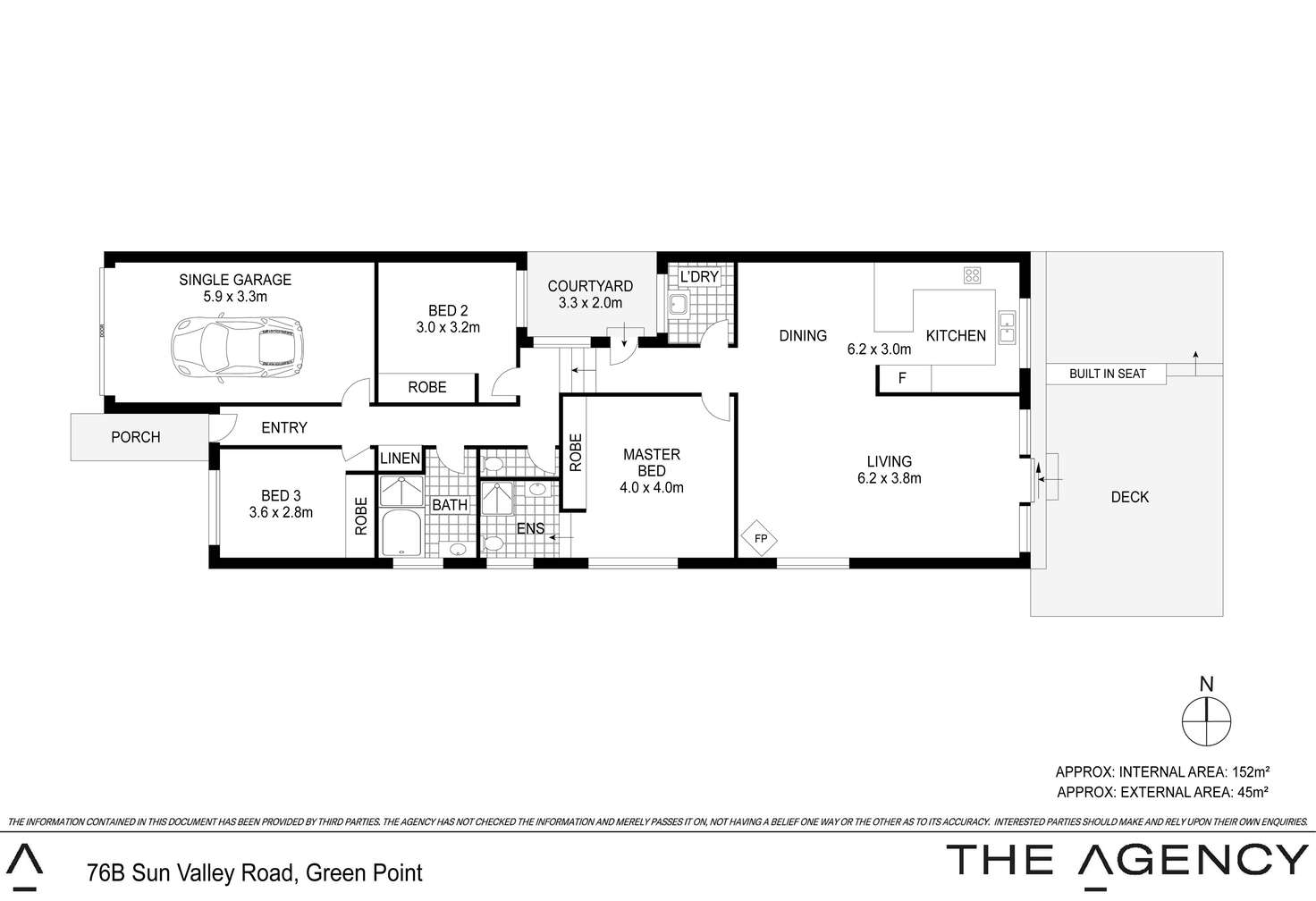 Floorplan of Homely house listing, 76B Sun Valley Road, Green Point NSW 2251