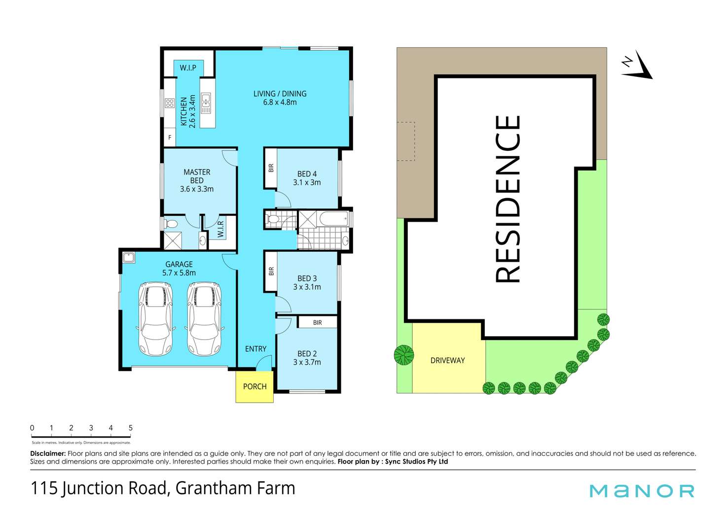 Floorplan of Homely house listing, 115 Junction Road, Grantham Farm NSW 2765