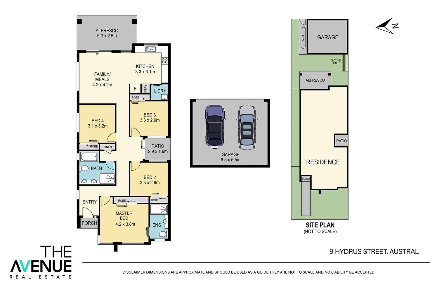 Floorplan of Homely house listing, 9 Hydrus Street, Austral NSW 2179
