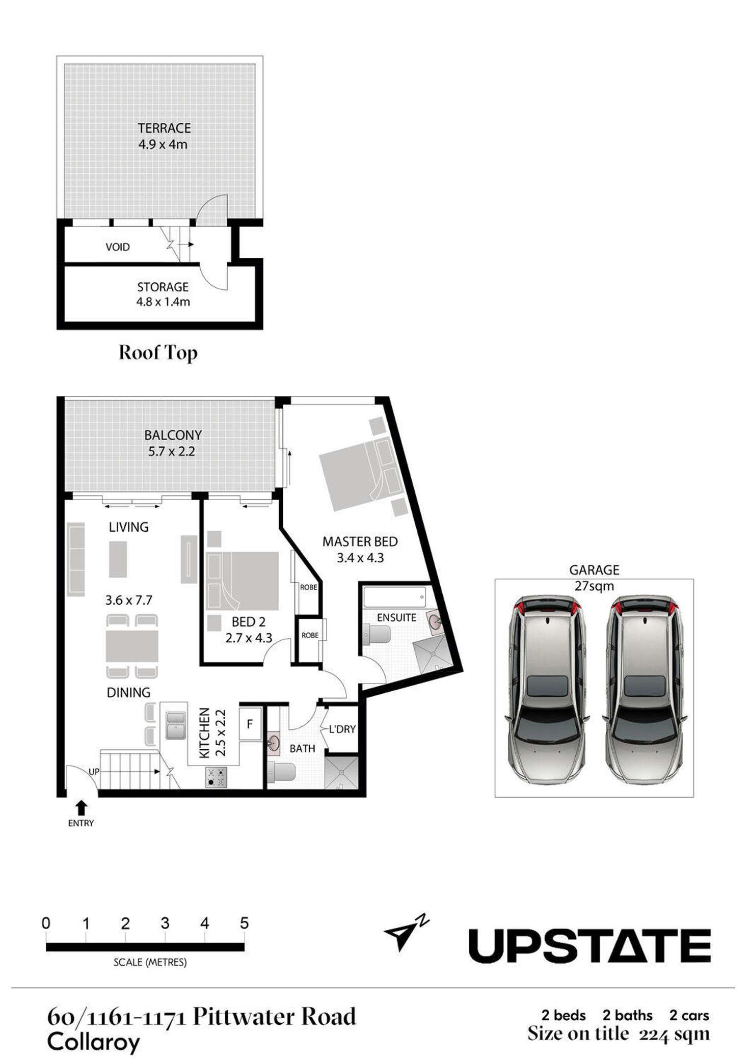 Floorplan of Homely apartment listing, 60/1161-1171 Pittwater Road, Collaroy NSW 2097